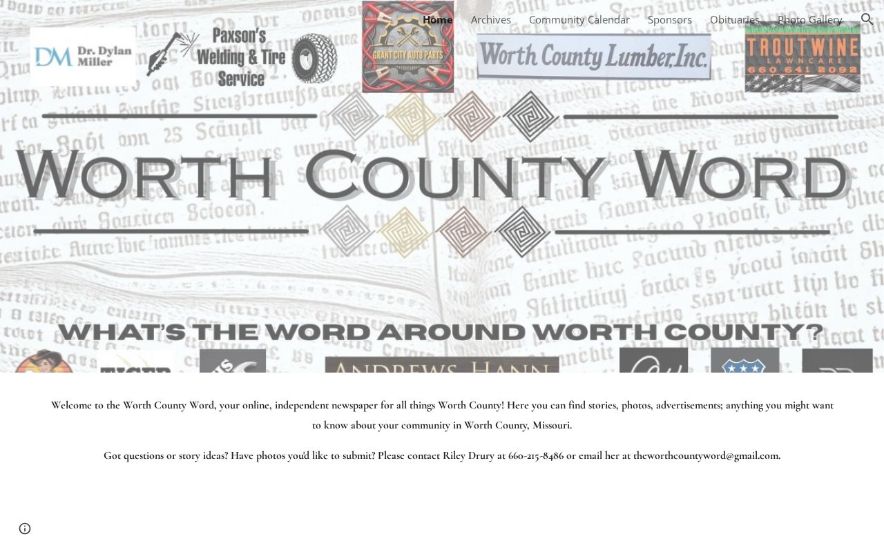 Worth County Word local news home page
